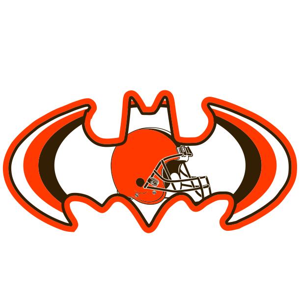 Cleveland Browns Batman Logo DIY iron on transfer (heat transfer)